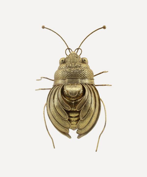 Rockett St George - Gold Beetle Wall Hanging image number null