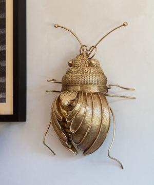Rockett St George - Gold Beetle Wall Hanging image number 1