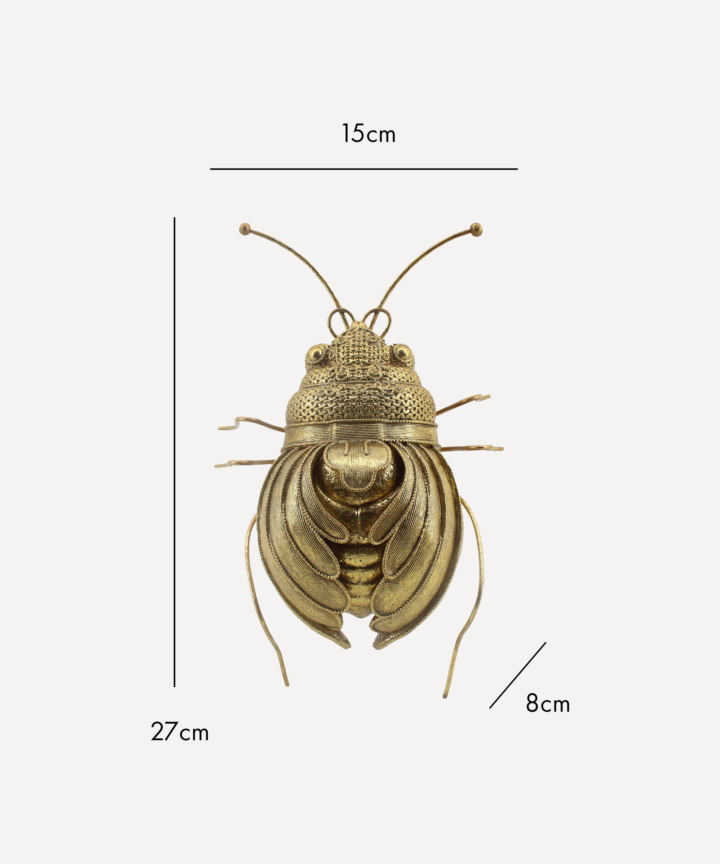 Rockett St George - Gold Beetle Wall Hanging image number 2