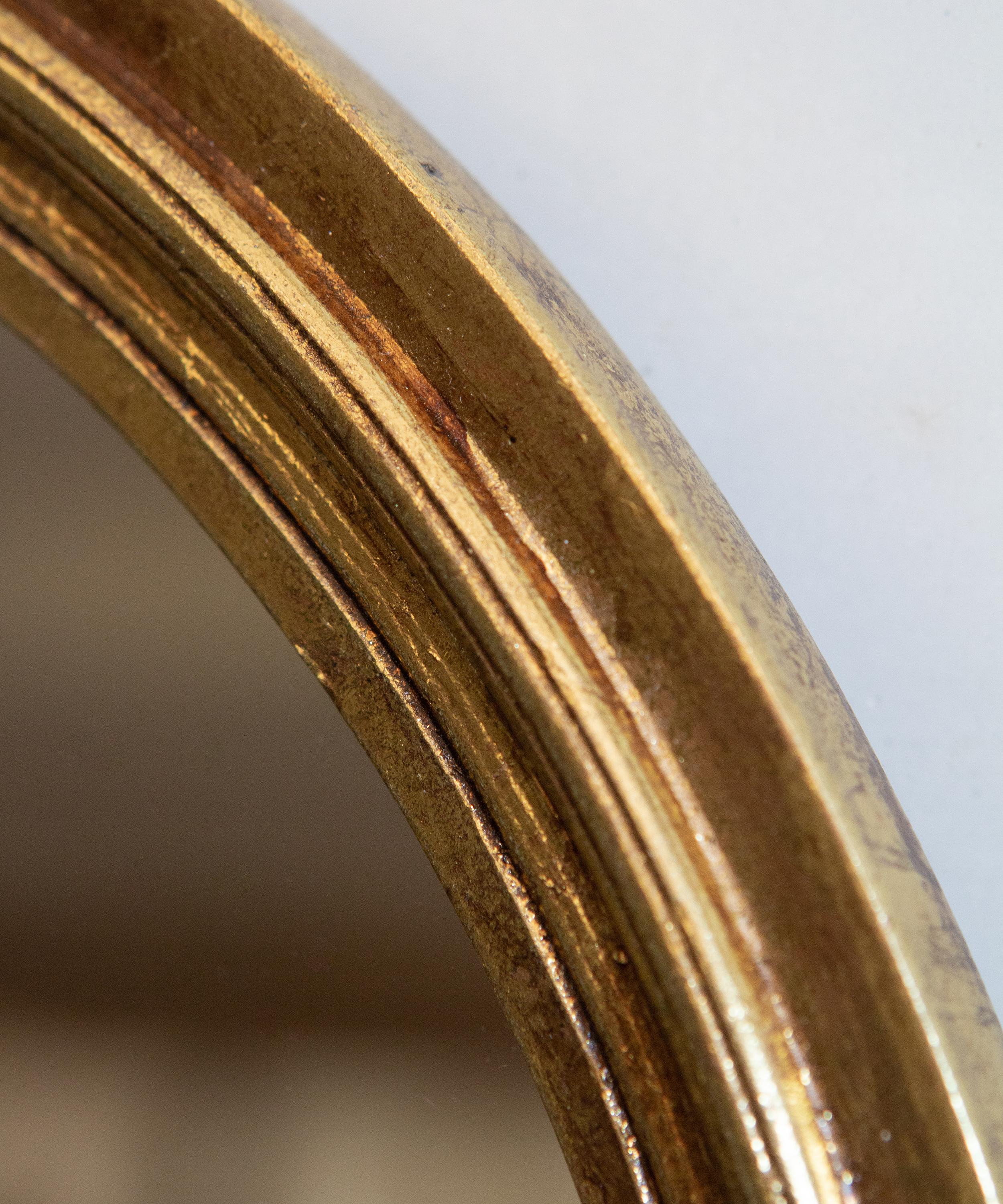 Rockett St George - Gold Parrot Round Wall Mirror image number 2