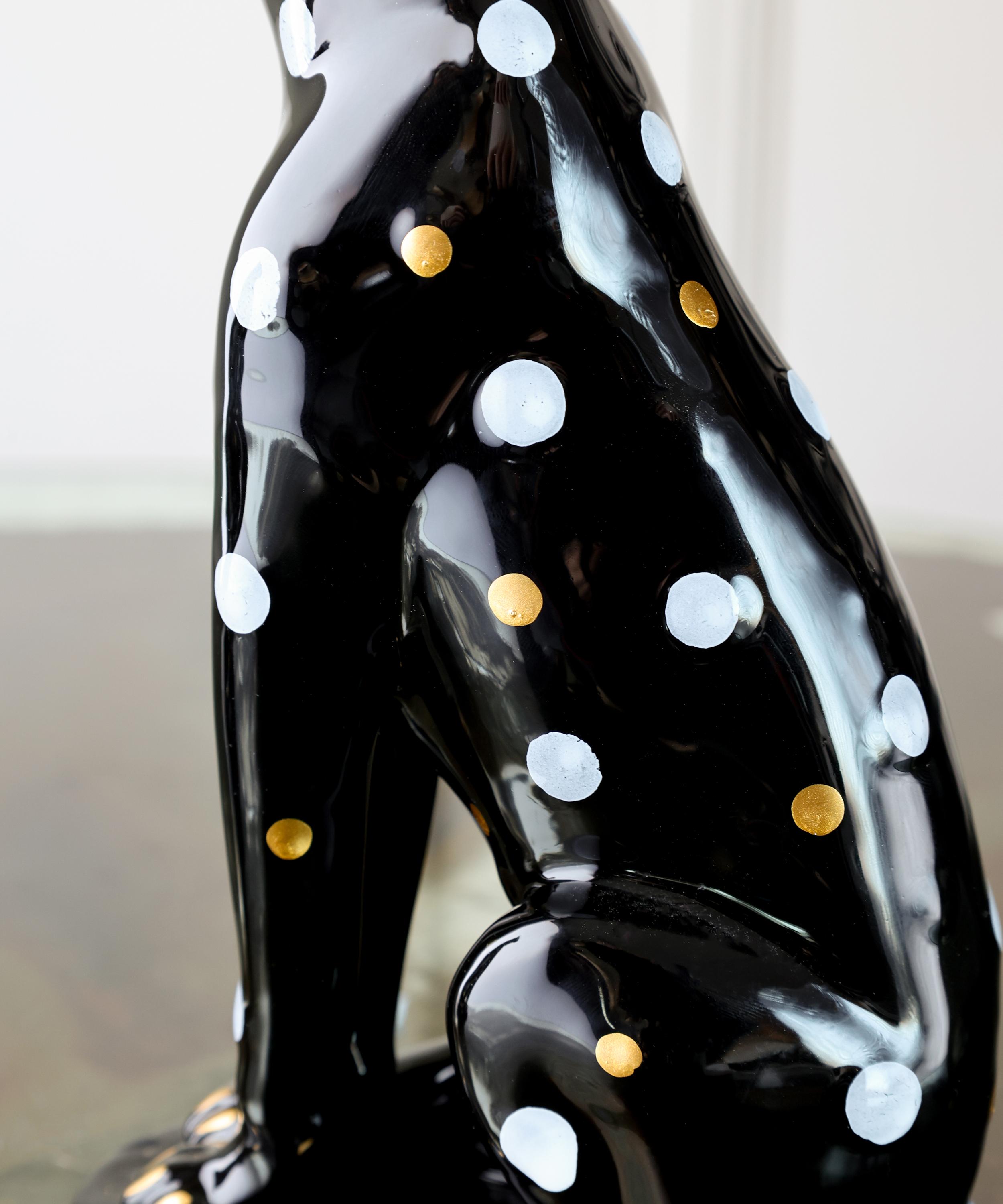 Rockett St George - Leopard Candlestick Holders Set of Two image number 2