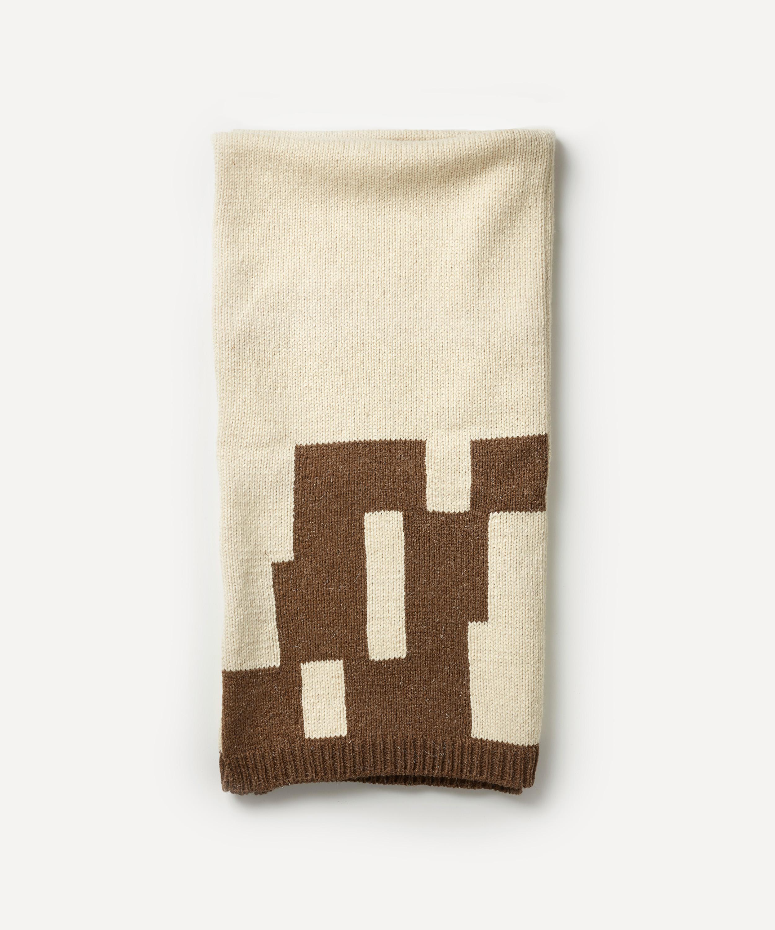 Loopy Ewes - Medium Rafter Blanket Mocha image number 2