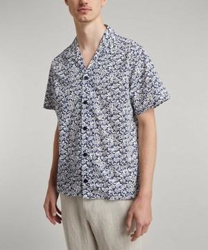 Liberty - Cotton Cuban Collar Casual Shirt image number 1