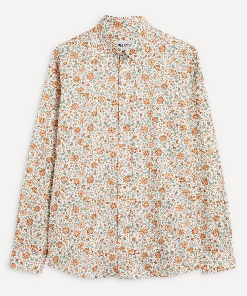 Liberty - Grace Emily Bell Cotton Twill Casual Button-Down Shirt