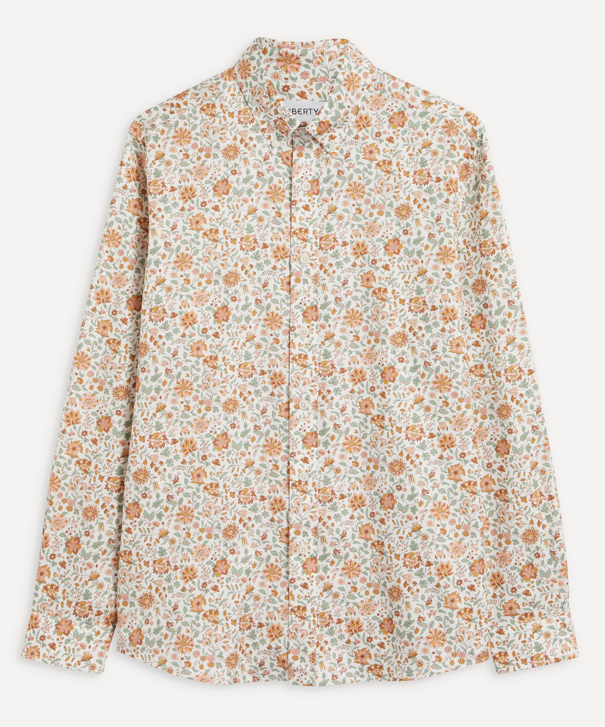 Broadwick Liberty Fabric Floral Print Men's Button-Down Shirt – Merc