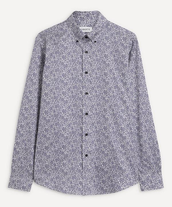 Liberty - Cardamom Cotton Twill Casual Button-Down Shirt image number 0