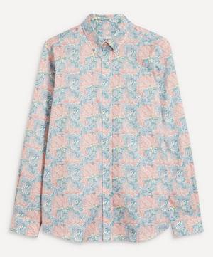 Laura's Reverie Cotton Twill Casual Button-Down Shirt