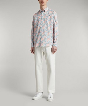 Liberty - Laura's Reverie Cotton Twill Casual Button-Down Shirt image number 2