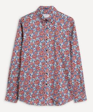 Charleston Posy Cotton Twill Casual Button-Down Shirt