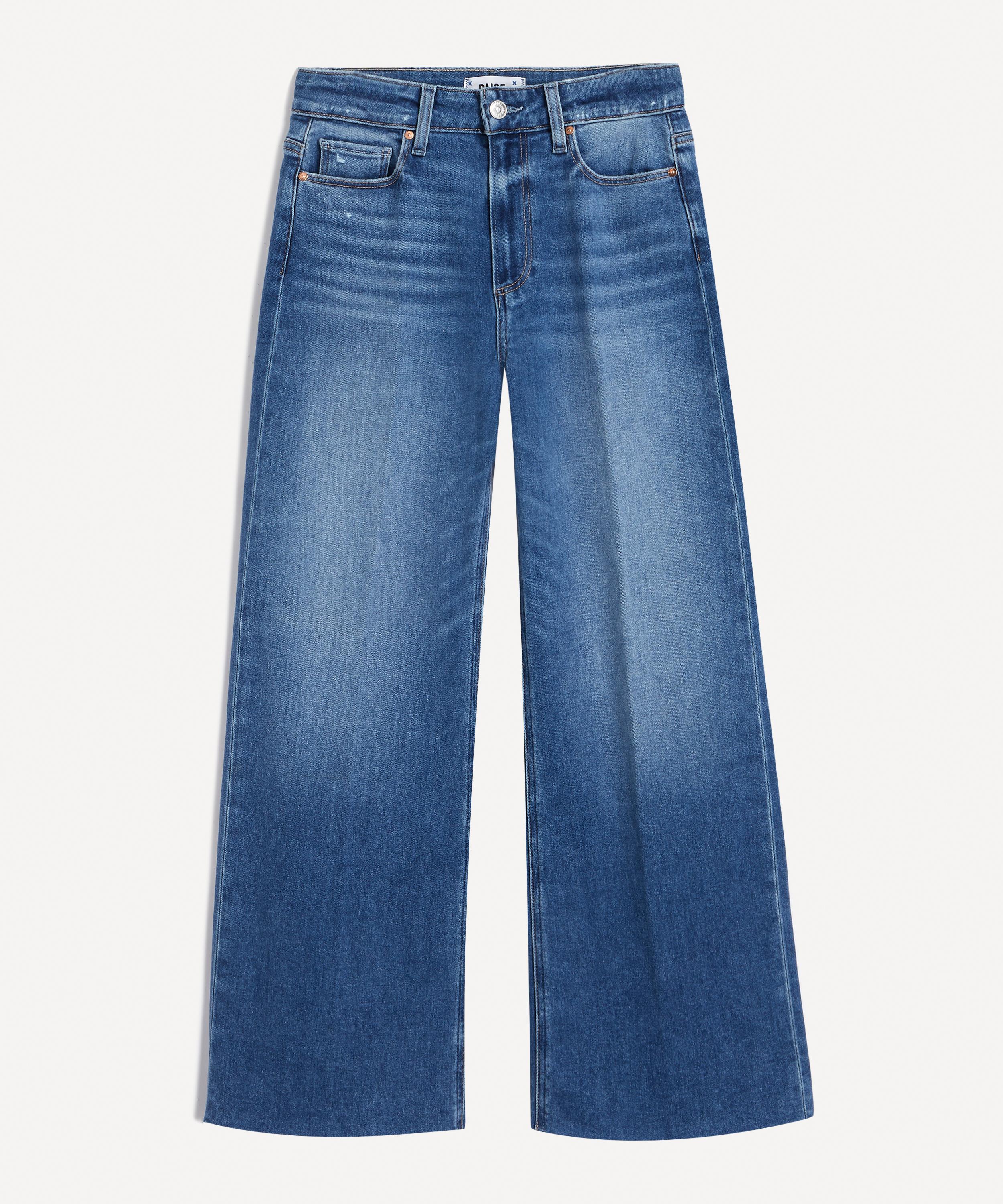 PAIGE Anessa Wide Leg Jeans