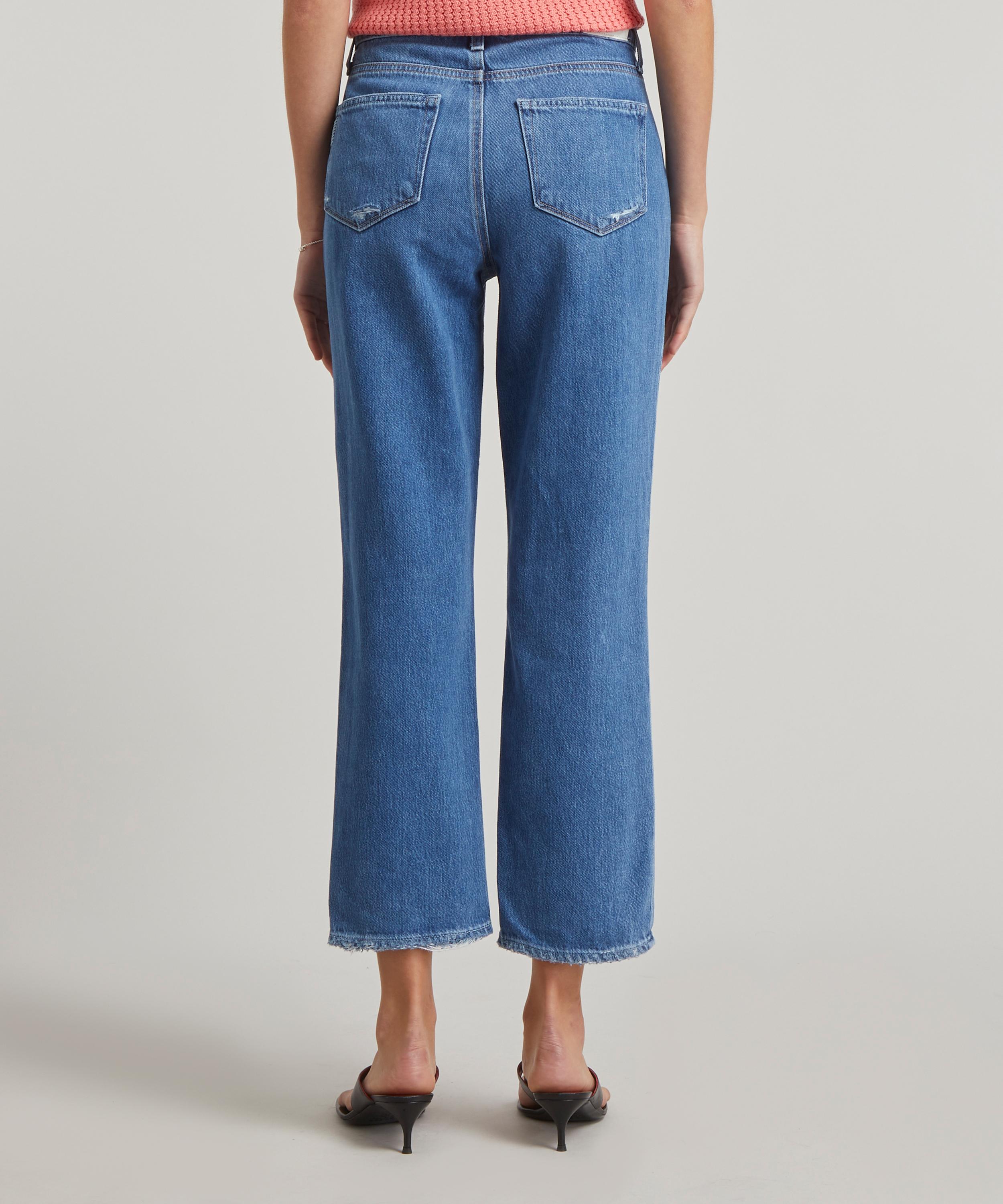 Paige - Noella Straight-Leg Boyfriend Jeans image number 3