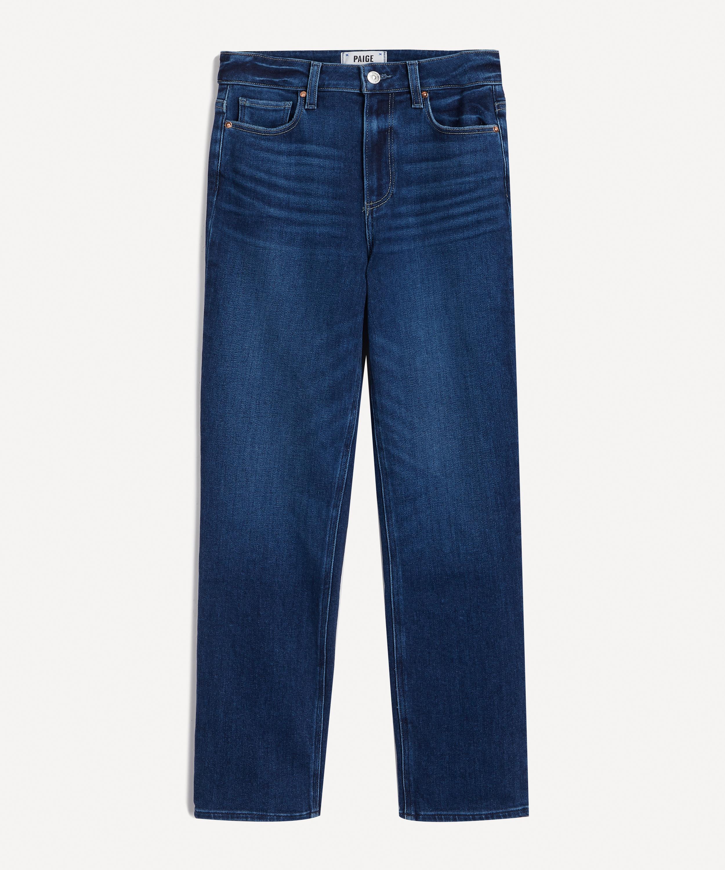 Paige - Cindy Straight-Leg Mid-Rise Jeans