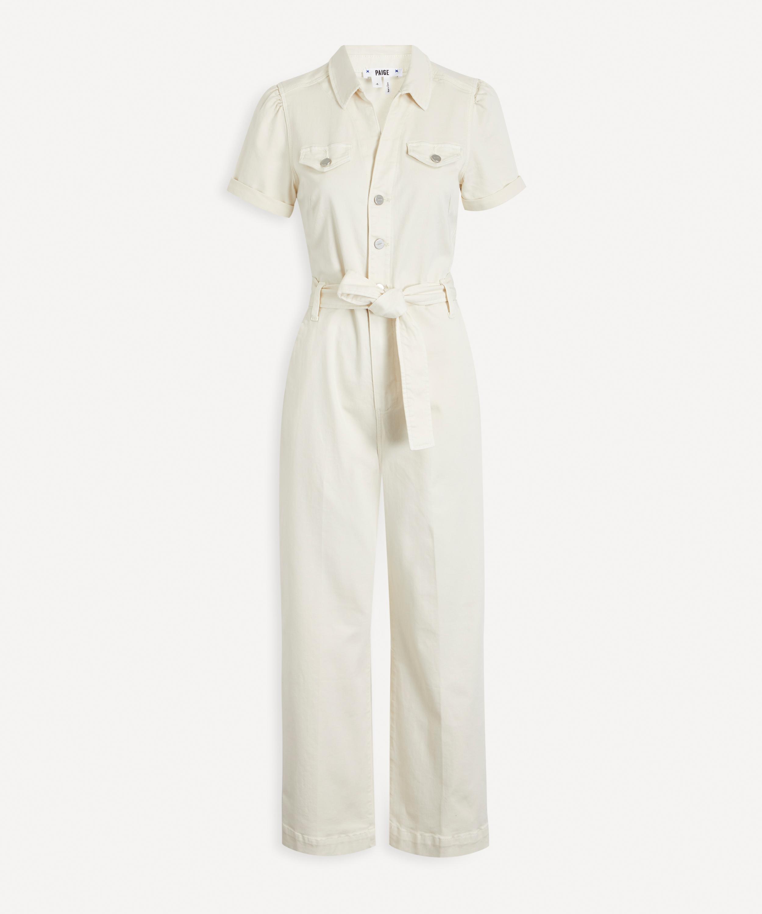 Paige - Anessa Puff-Sleeve Jumpsuit image number 0