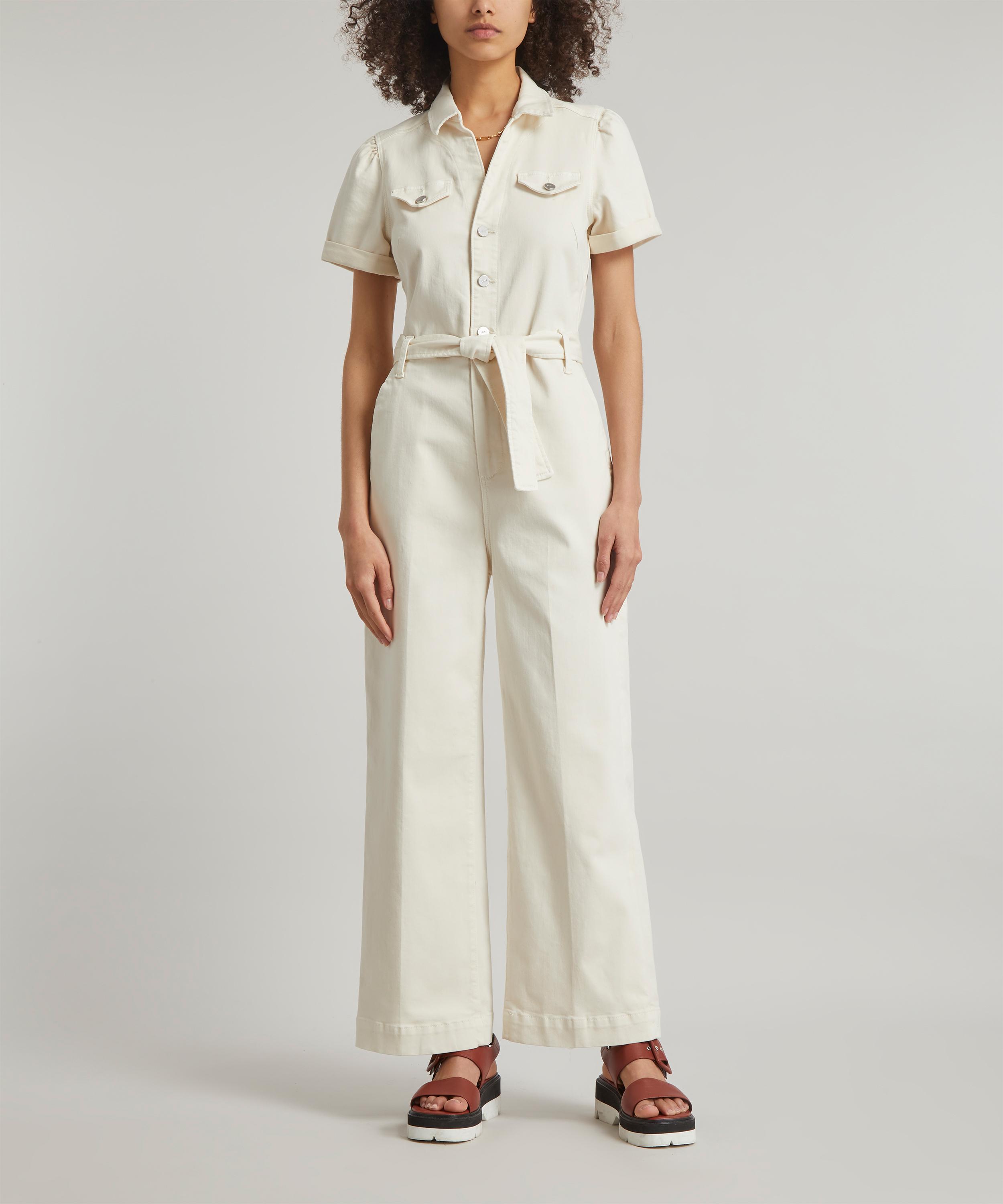 Paige - Anessa Puff-Sleeve Jumpsuit image number 1
