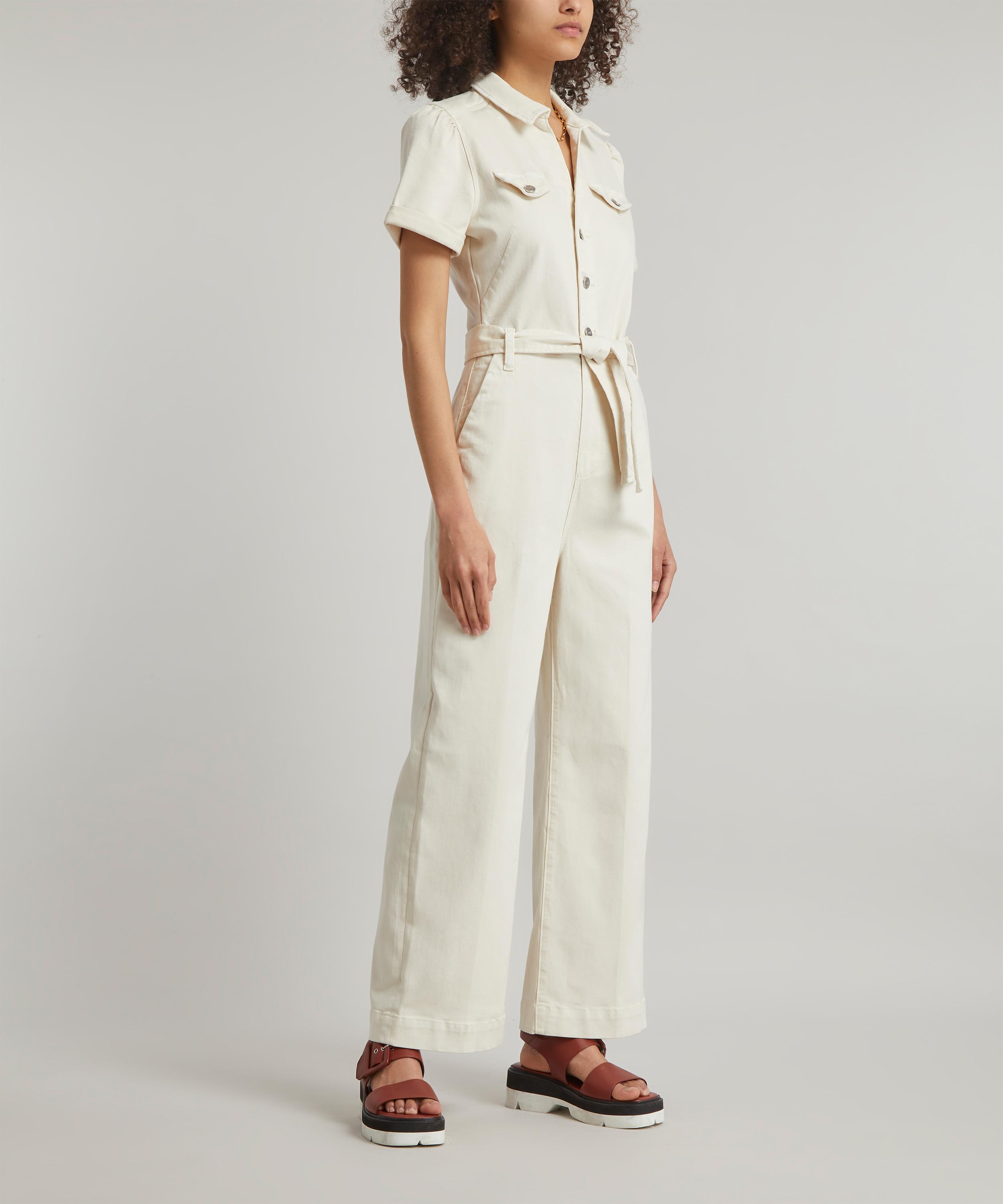 Paige - Anessa Puff-Sleeve Jumpsuit image number 2