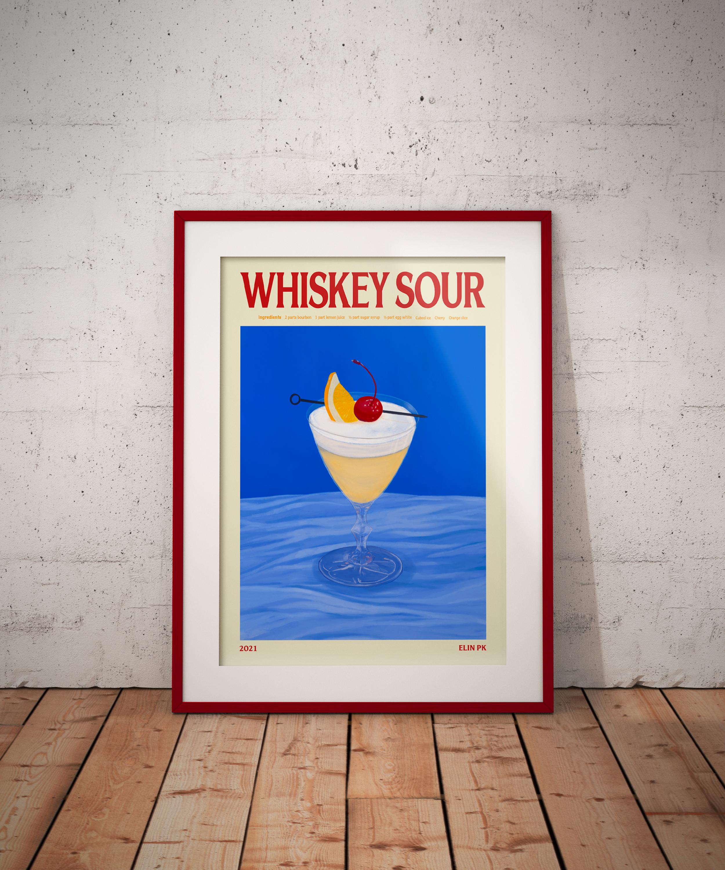 Elin PK - Whiskey Sour Unframed Print 50x70 image number 1