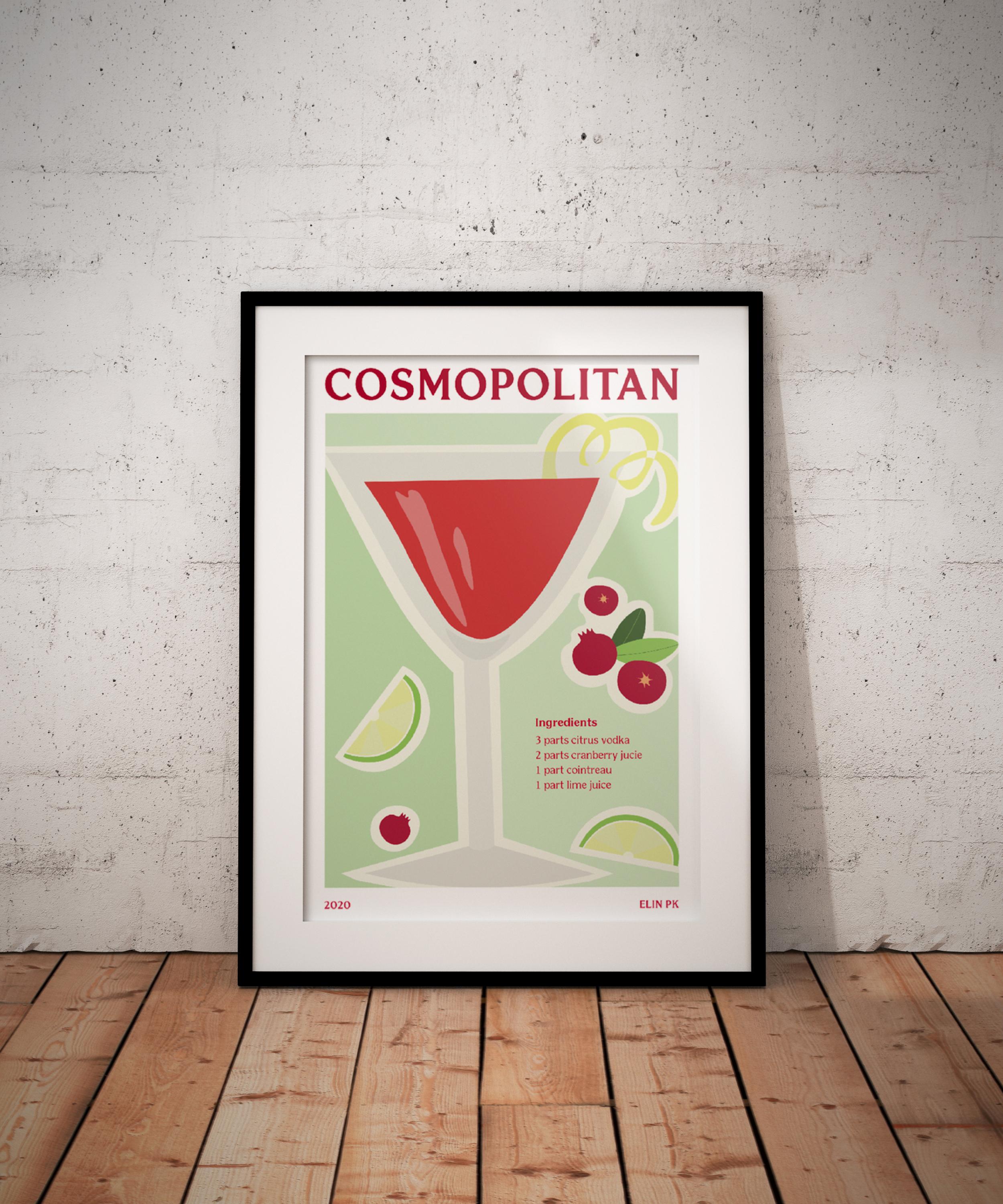 Elin PK - Cosmopolitan Unframed Print 50x70 image number 1