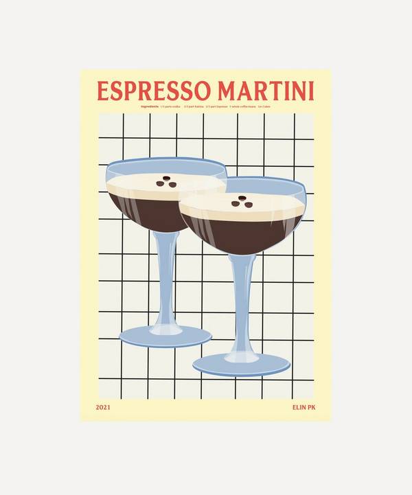 Elin PK - Espresso Martini Unframed Print 50x70