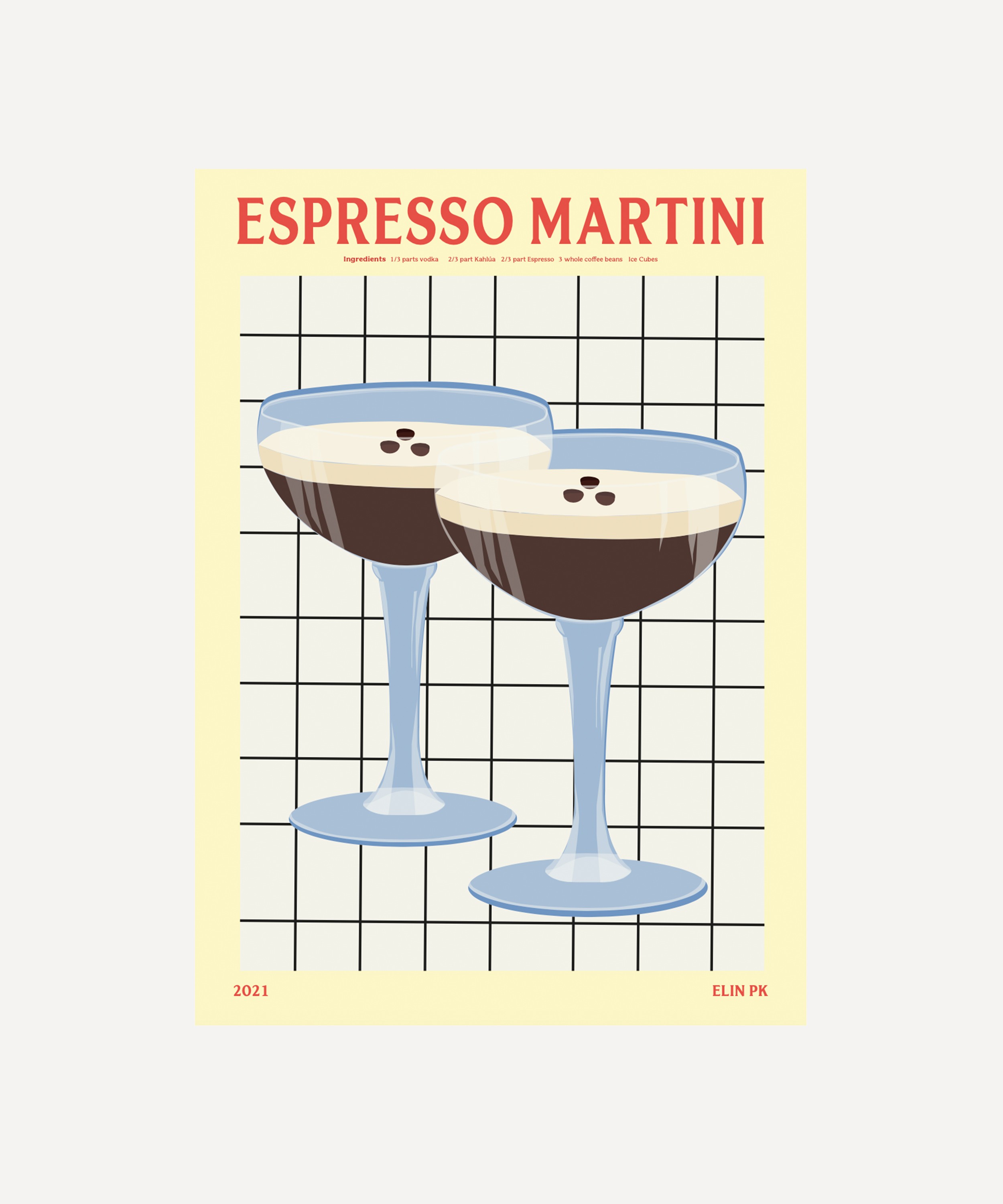 Nespresso Martini Glasses, Accessories