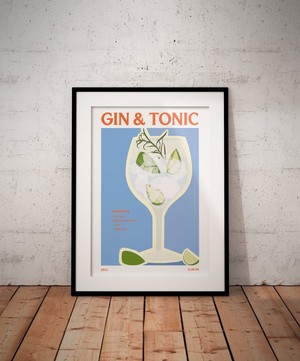 Elin PK - Gin & Tonic Unframed Print 70x100 image number 1