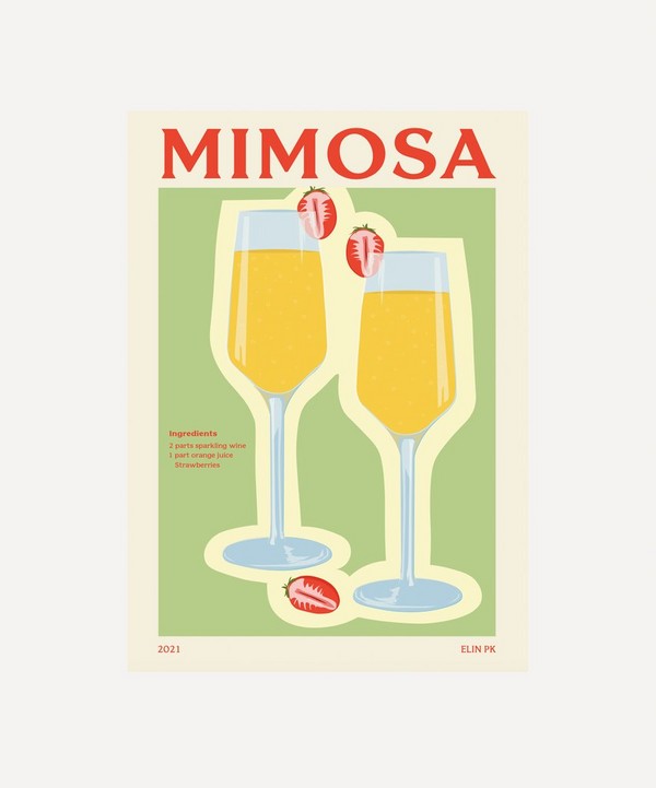 Elin PK - Mimosa Unframed Print 50x70 image number null