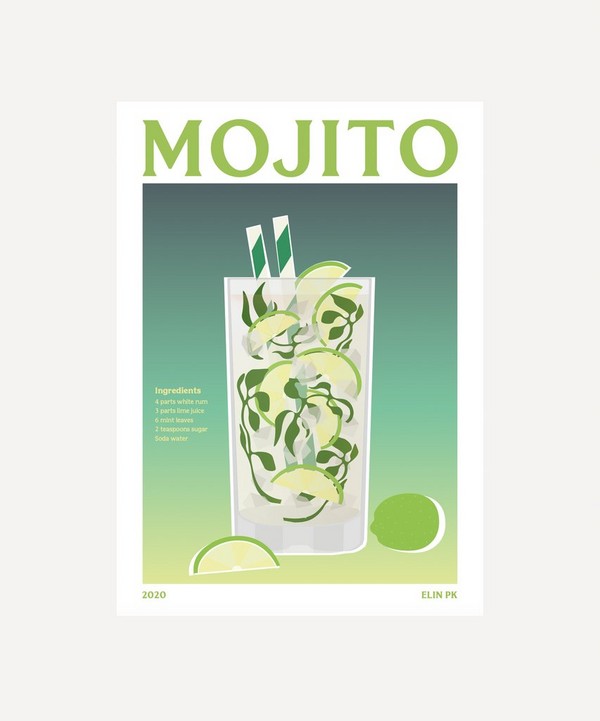 Elin PK - Mojito Unframed Print 50x70 image number null