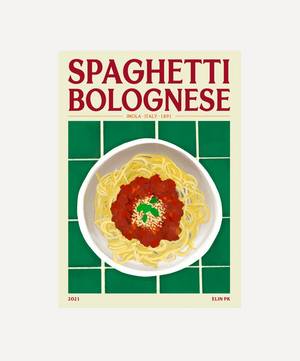 Spaghetti Bolognese Unframed Print 50x70