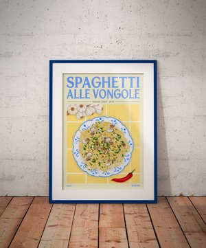 Elin PK - Spaghetti Alle Vongole Unframed Print 50x70 image number 1