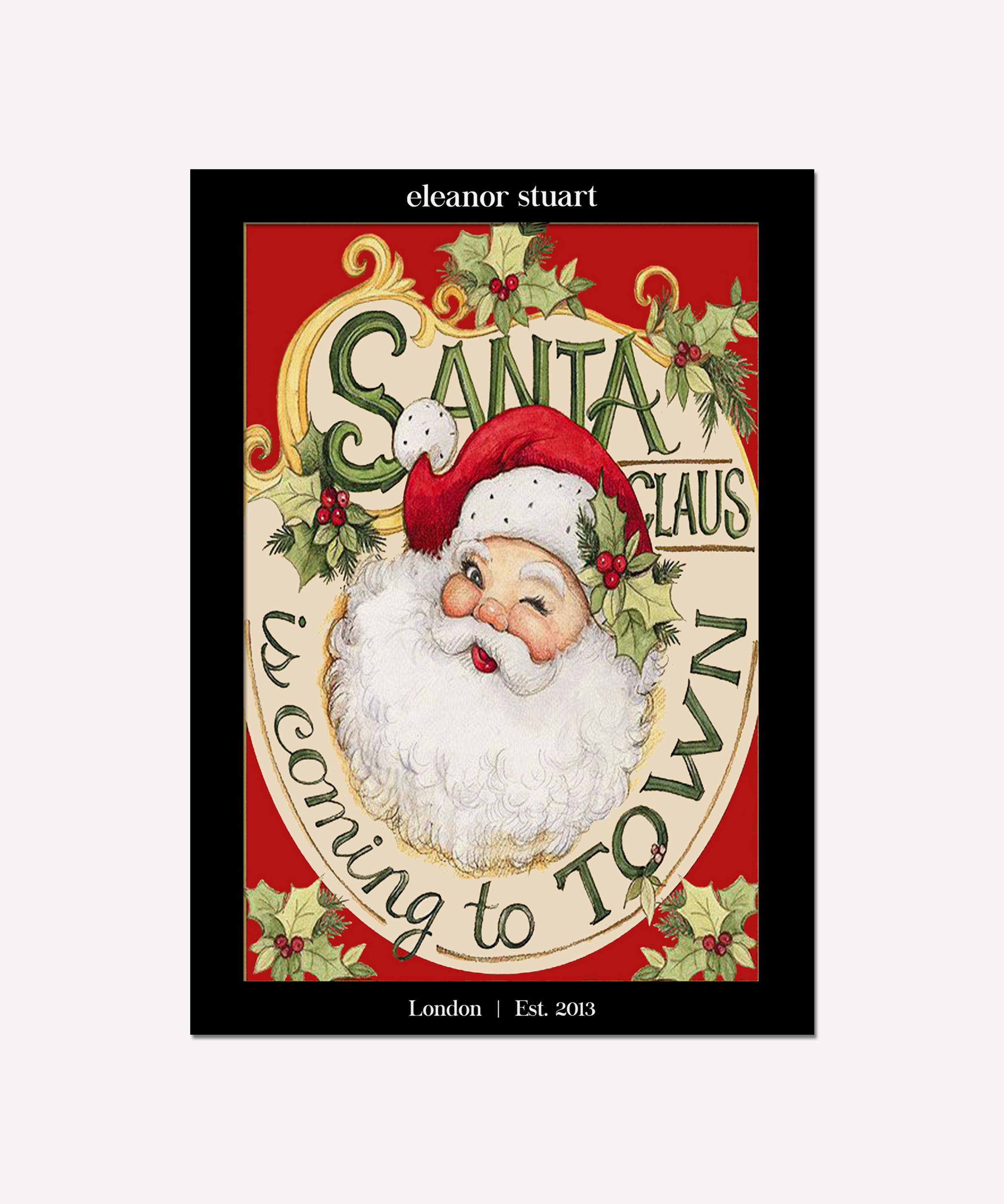 Unspecified - Santa Claus Is Coming to Town Christmas Cards Box of Six image number 0