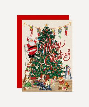 Unspecified - Santa’s Christmas Dogs Christmas Cards Box of Six image number 1