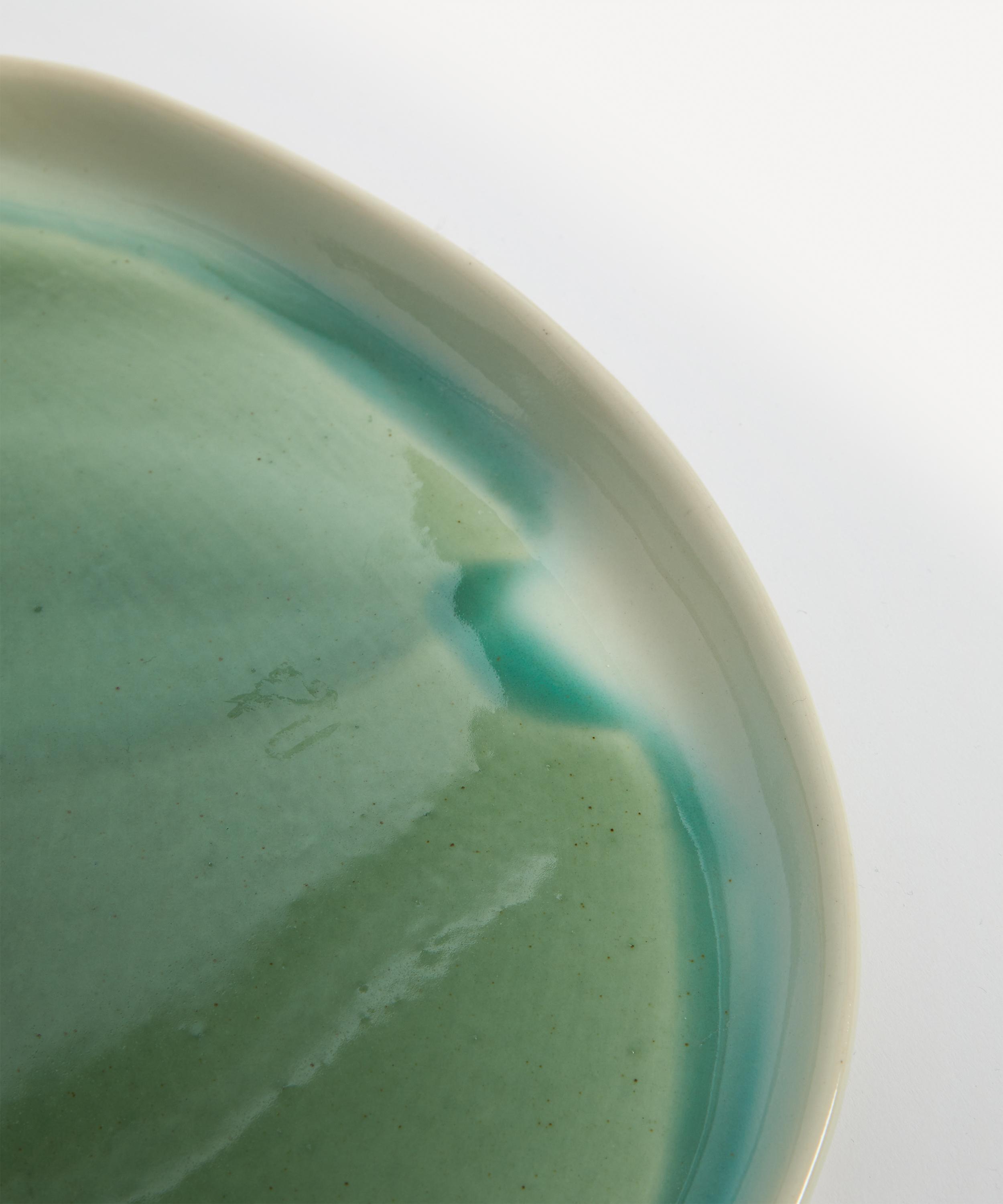 Pottery & Poetry - Painted Porcelain Dinner Plate image number 3