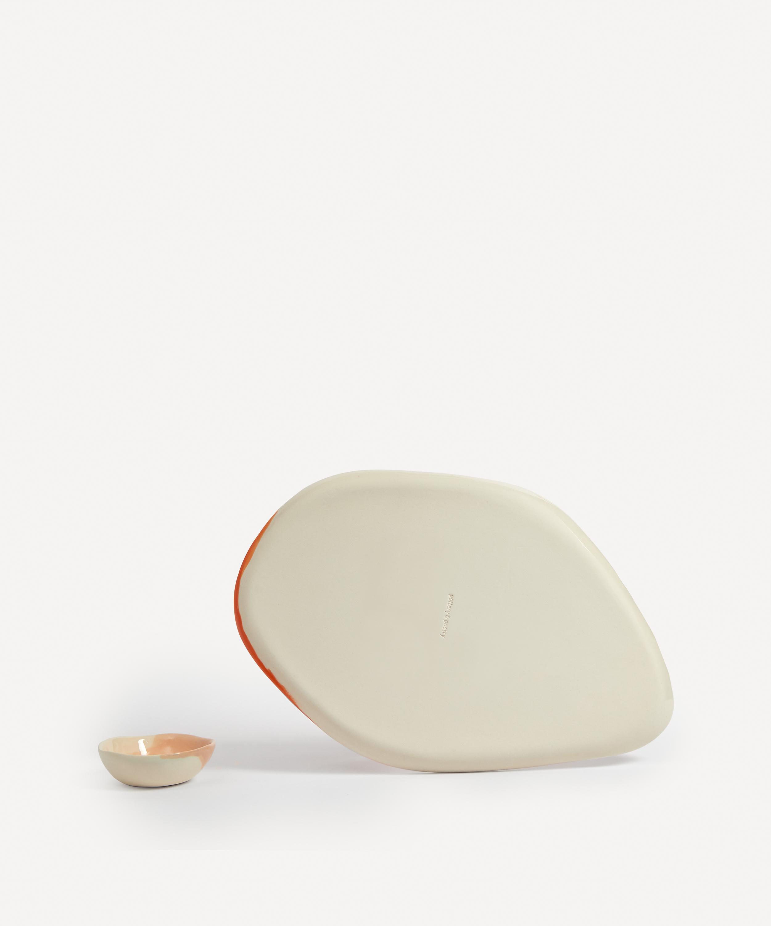 Pottery & Poetry - Long Porcelain Serving Tray image number 2
