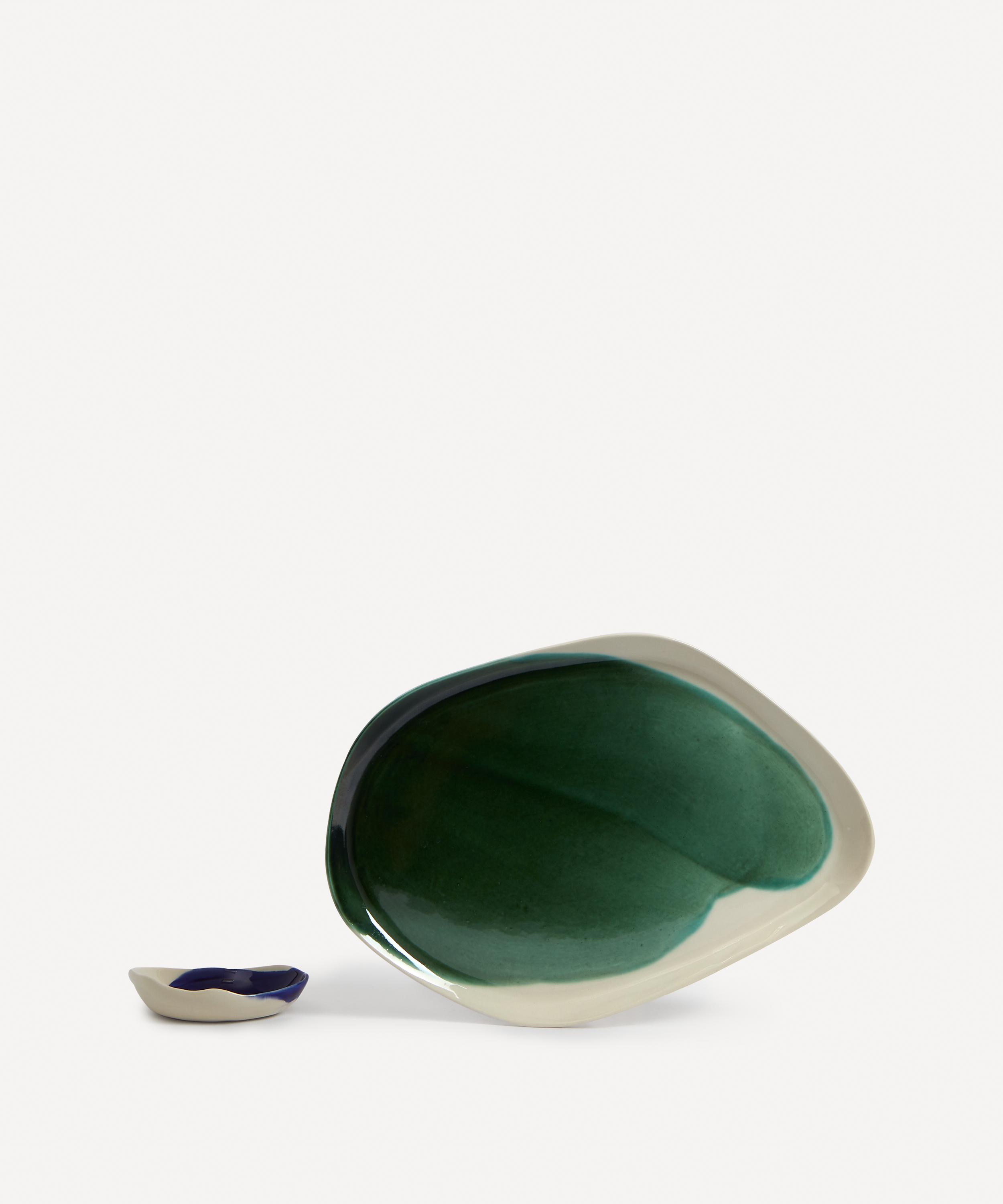 Pottery & Poetry - Long Porcelain Serving Tray image number 1