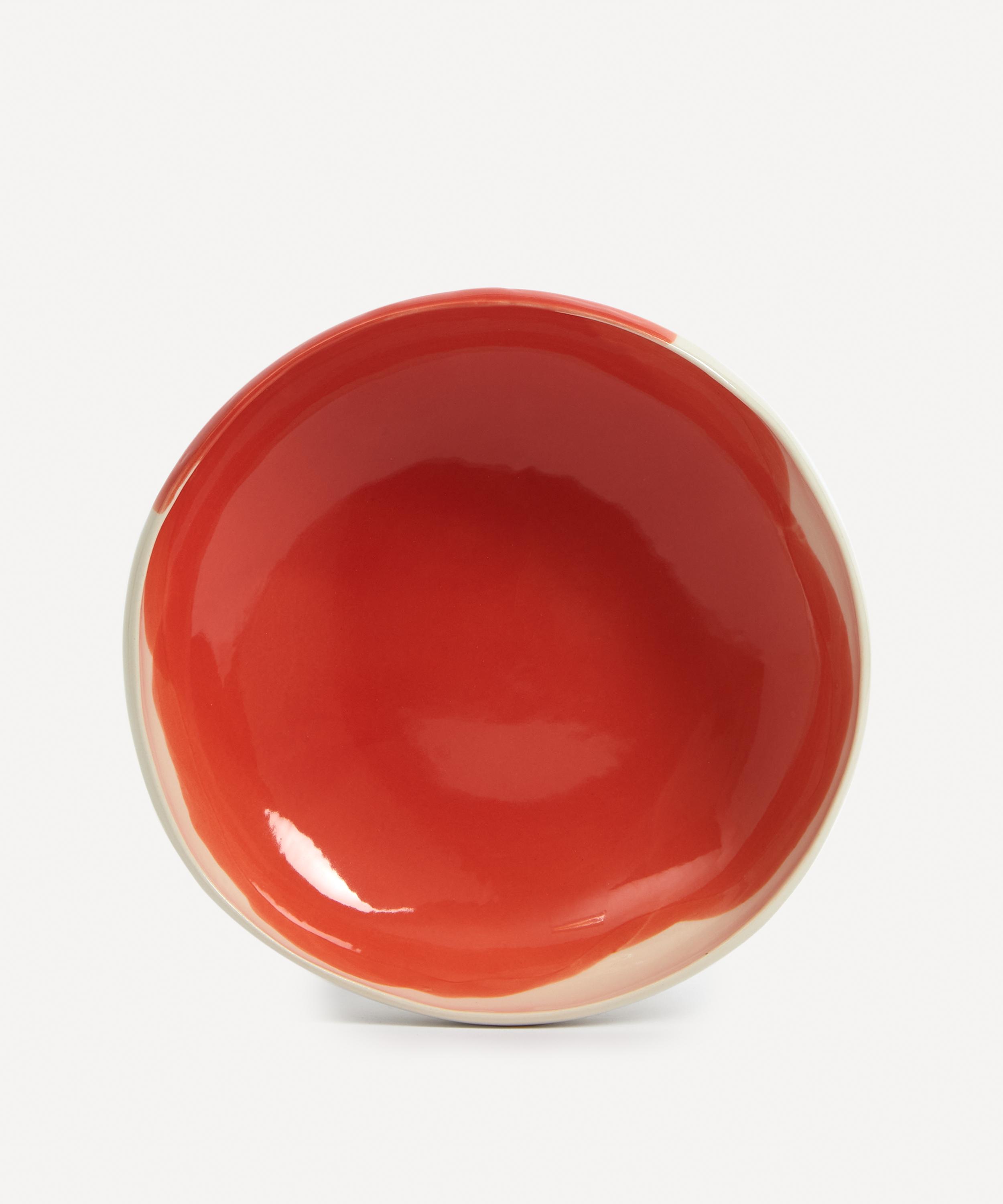 Pottery & Poetry - Painted Porcelain Pasta Bowl image number 1