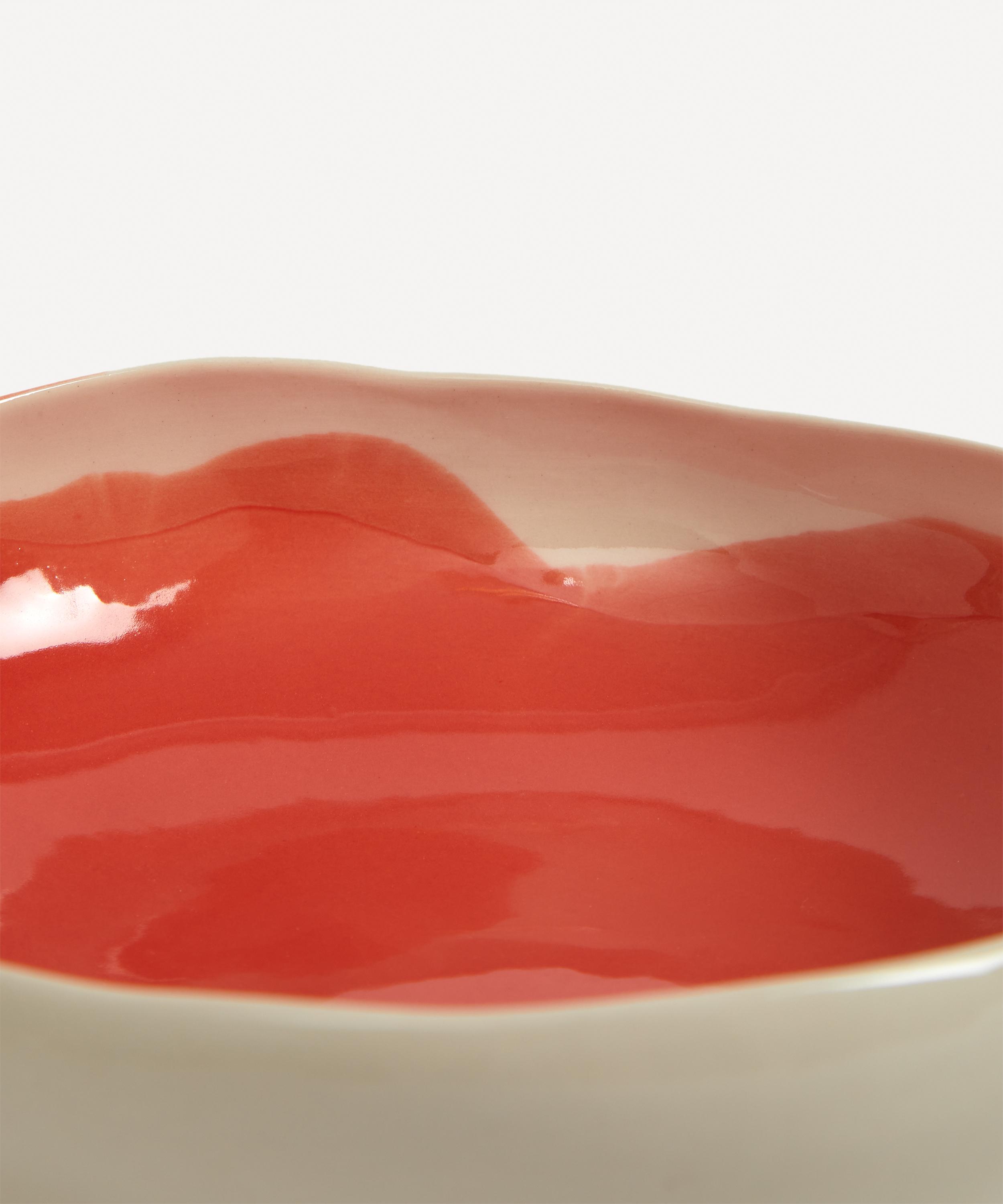 Pottery & Poetry - Painted Porcelain Pasta Bowl image number 3