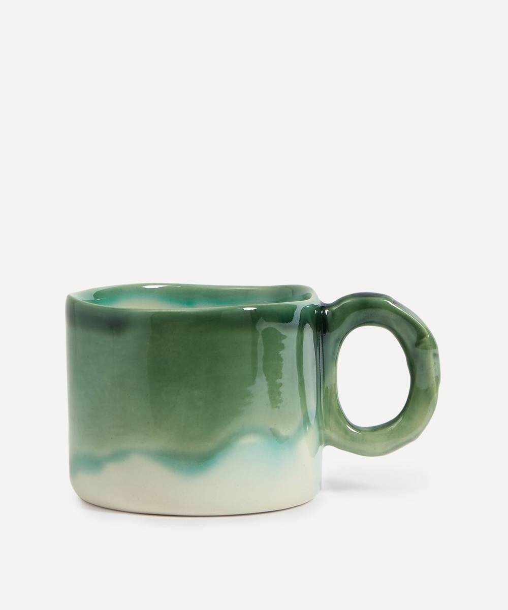 Pottery & Poetry - Painted Porcelain Mug