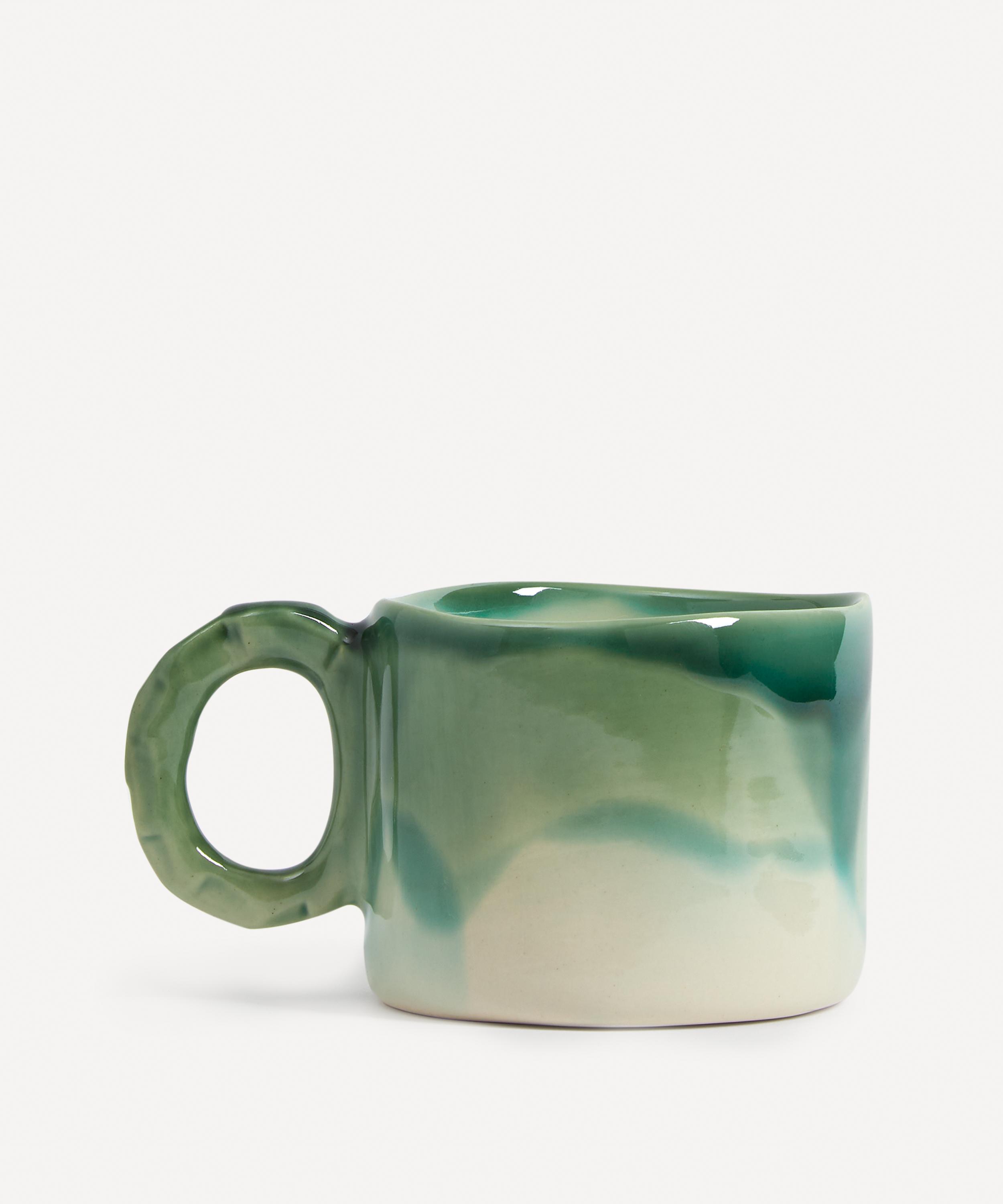 Pottery & Poetry - Painted Porcelain Mug image number 1