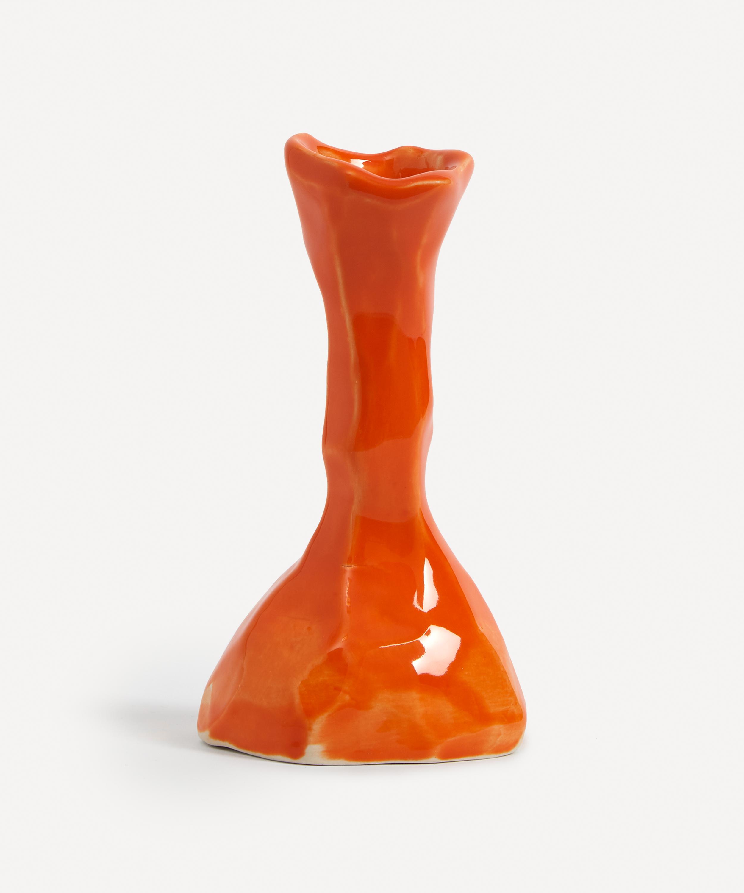 Pottery & Poetry - Low Porcelain Candleholder image number 1