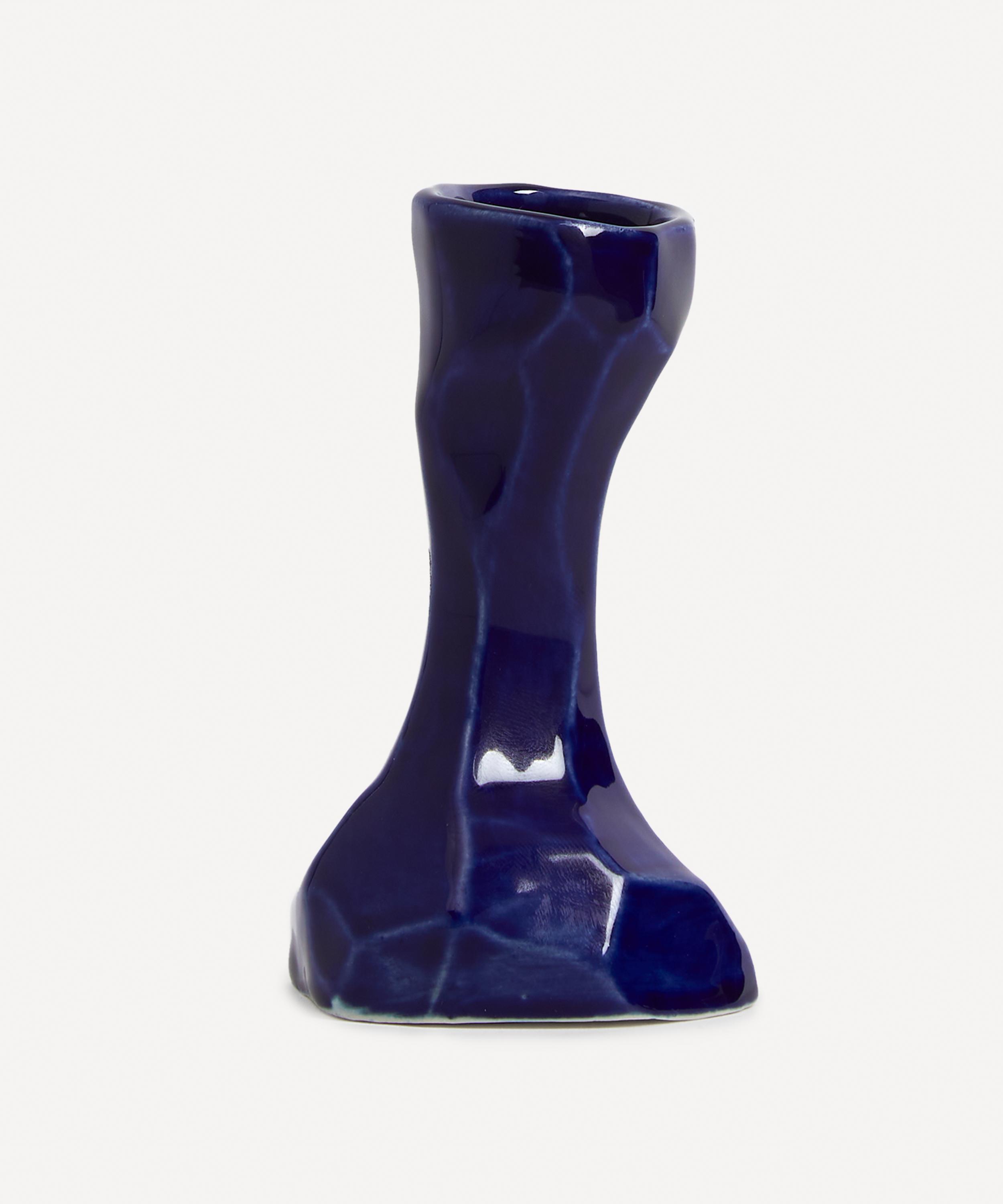 Pottery & Poetry - Low Porcelain Candleholder image number 0
