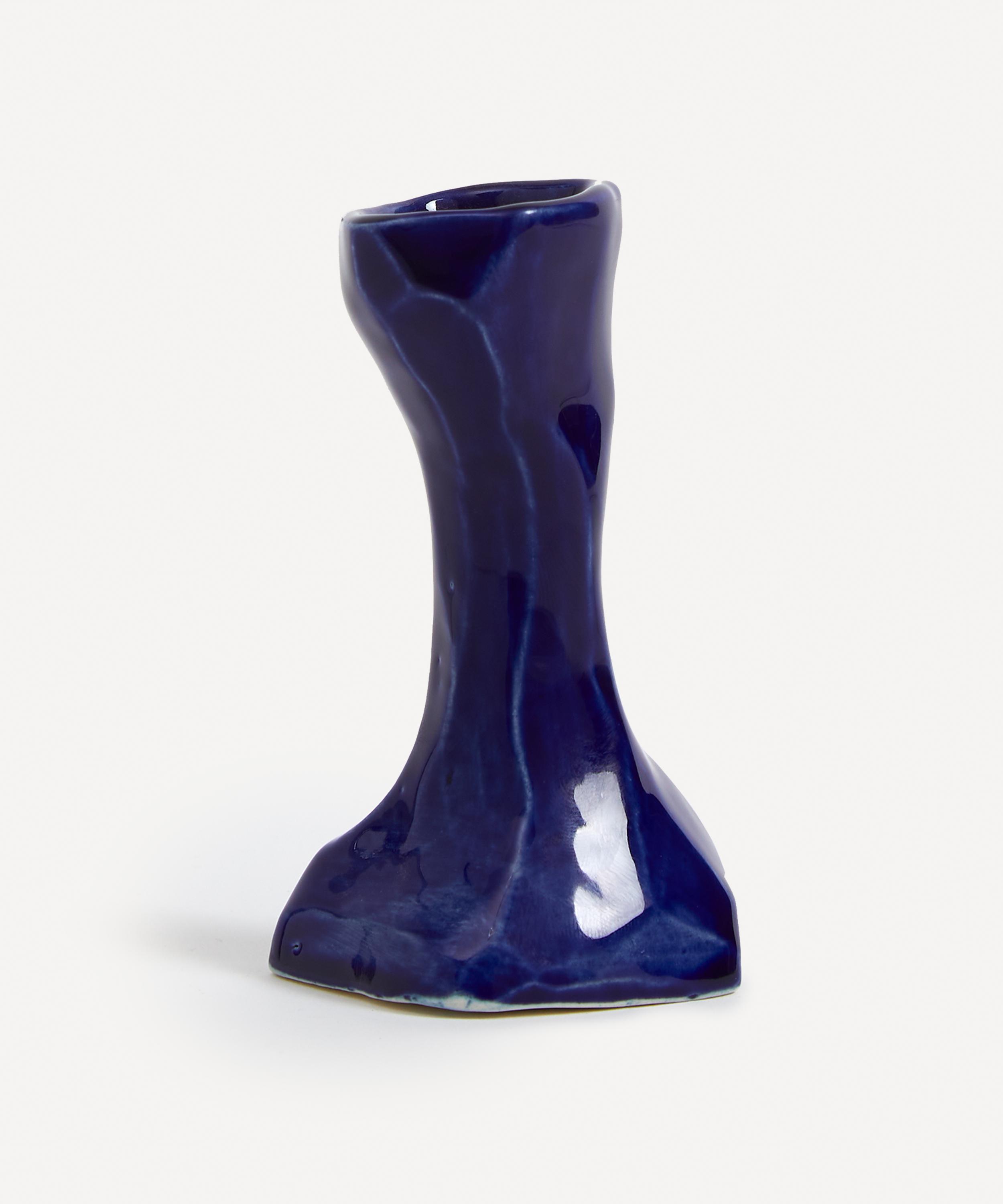 Pottery & Poetry - Low Porcelain Candleholder image number 1