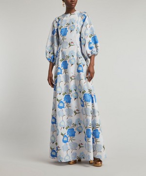 Bernadette - Maddie Floral-Print Taffeta Dress image number 2