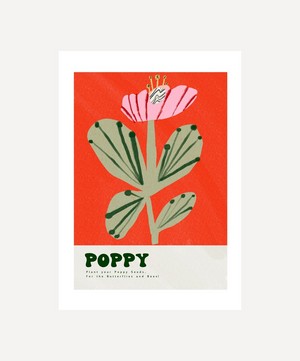 Amyisla McCombie - Poppy Unframed A3 Print image number 0