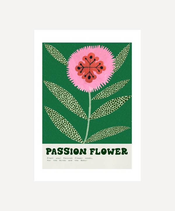 Amyisla McCombie - Passion Flower Unframed A3 Print