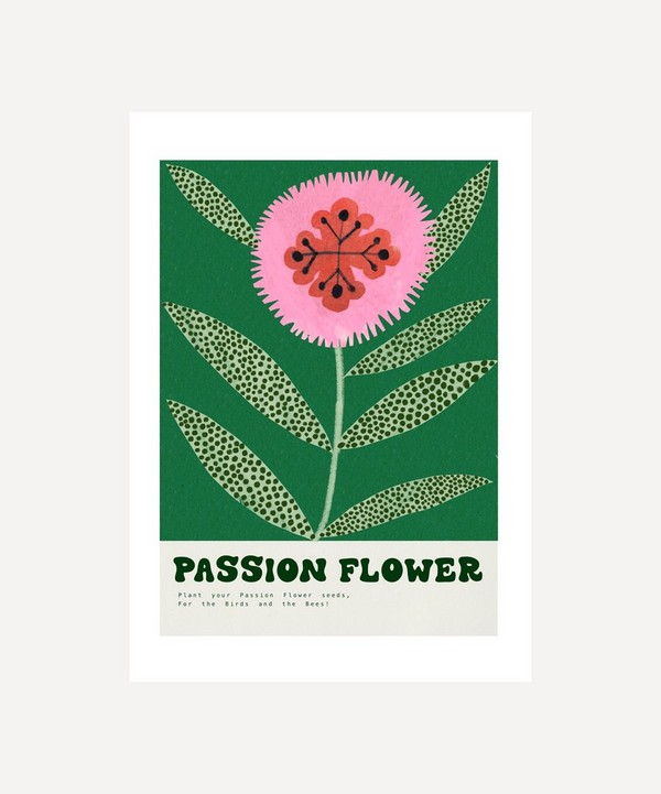 Amyisla McCombie - Passion Flower Unframed A3 Print image number null