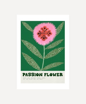 Amyisla McCombie - Passion Flower Unframed A3 Print image number 0
