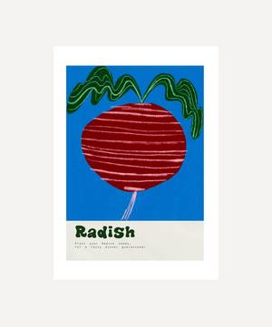 Radish Unframed A3 Print