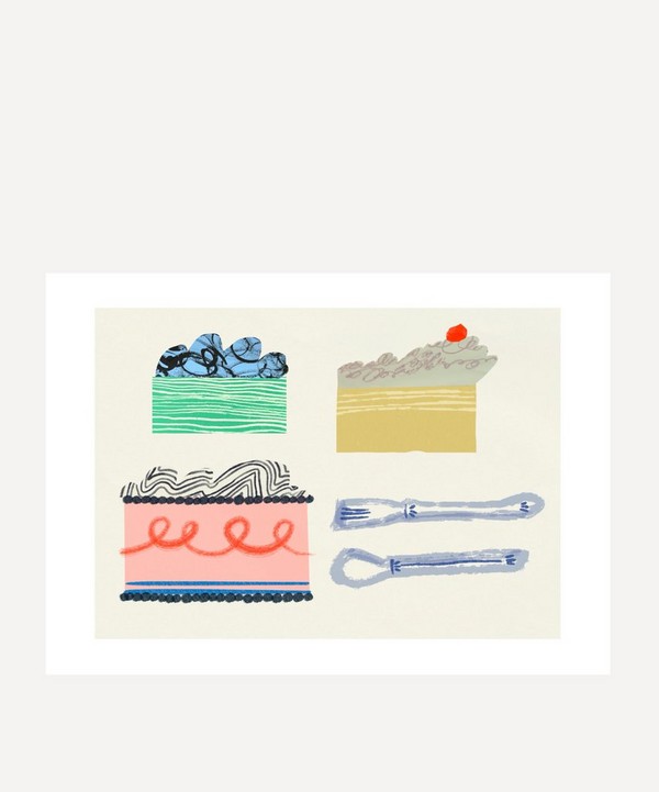 Amyisla McCombie - Cakes Unframed A3 Print image number null
