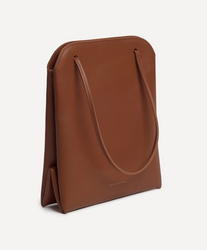 THE UNIFORM - The Paper Cocoa Leather Shoulder Bag image number 2