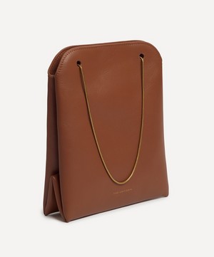 THE UNIFORM - The Paper Cocoa Leather Shoulder Bag image number 4