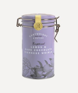 Cartwright & Butler - Lemon & Dark Chocolate Viennese Whirls 200g image number 0